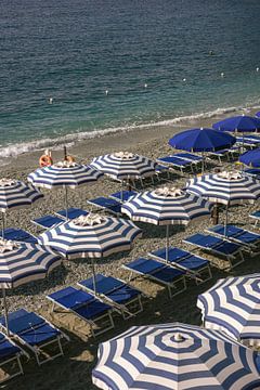 Ganz blau | Sommer in Cinque Terre Monterosso | Fotodruck Italien Reisefotografie von HelloHappylife