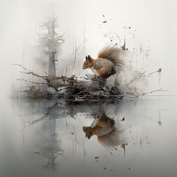 Squirrel Haven of Tranquillity by Karina Brouwer