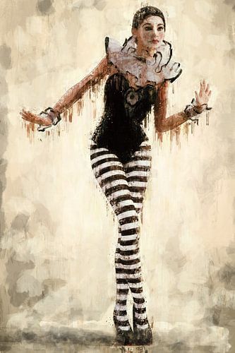 Geschilderde Pierrette