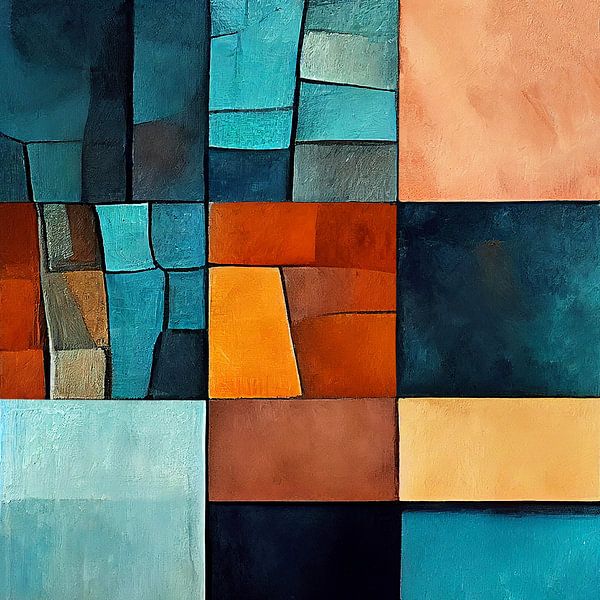 Eternal blue dreams by Color Square