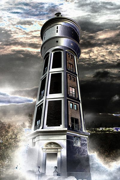 Water tower by Abra van Vossen