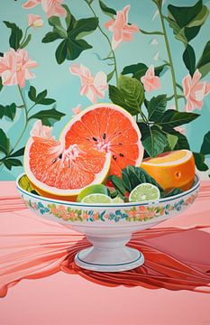 Cheerful fruit bowl by studio snik.
