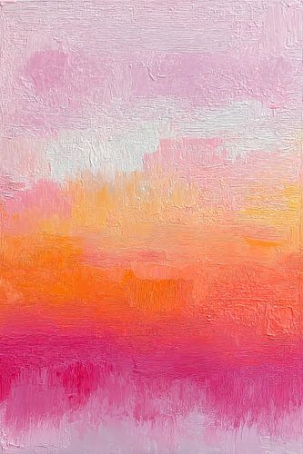 Abstract Sunrise in Pastel no. 3