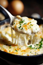 Käsecreme aus dem Ofen – herzhaft und cremig von Poster Art Shop