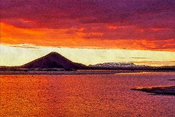 Icelandic evening glow