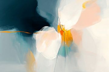 Colourful, modern and abstract painting