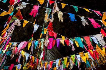 Feest in de tempel, Cambodja