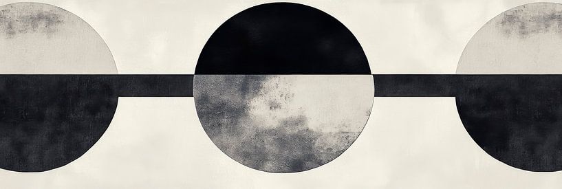 Geometric abstraction by Poster Art Shop