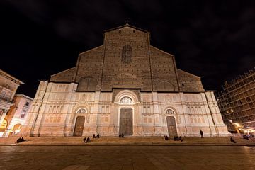 Basilica di San Petronio (Basilica of San Petronio) in Bologna, Italy by Joost Adriaanse