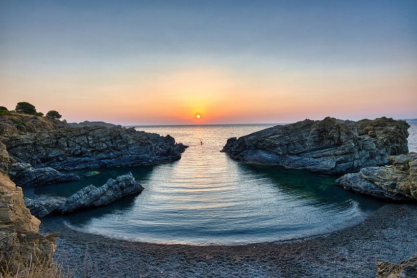 Lever de soleil d'été à Cala Bramant par Henrys-Photography
