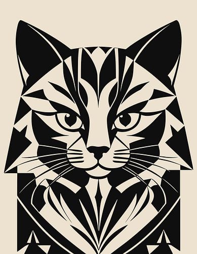 Centrum van kattenkop