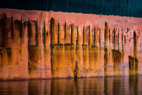 Schepen in de haven.