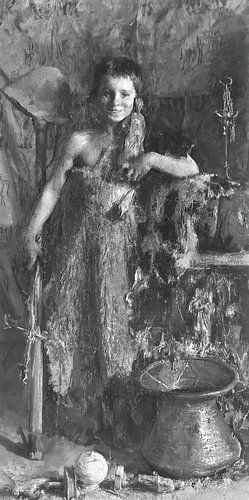 Antonio Mancini - Italiaanse boerenjongen