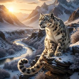 Snow leopard by Preet Lambon