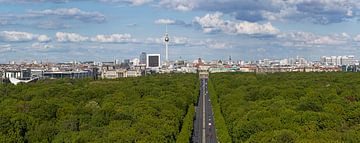 Berlin 360° in 10 Panoramen - Panorama 1: City Ost mit Brandenburger Tor und Fernsehturm