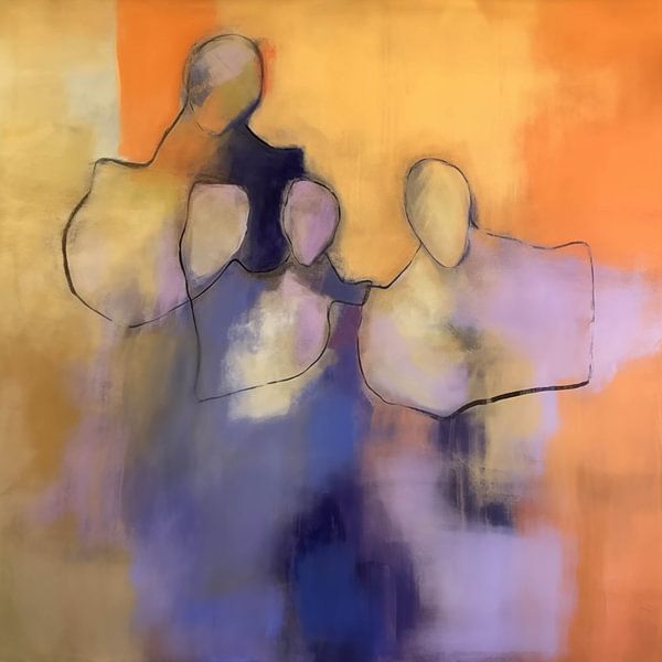Verstrickte Seelen in der Dämmerung von Color Square