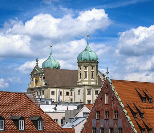 Het historische stadhuis van Augsburg