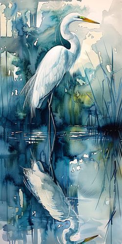 De Vroege Ochtend van de Reiger