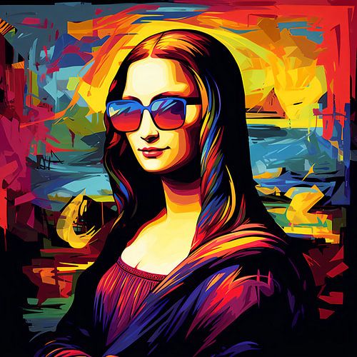 Pop Art Mona Lisa