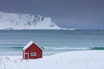 Hütte Lofoten von Sven-Erik Arndt