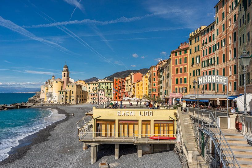 Camogli Lido Liguria par Stefania van Lieshout