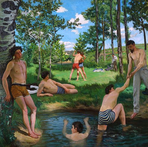 Zomerscène, Frédéric Bazille