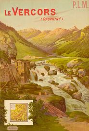 Hugo d’ Alési - P.L.M. Le Vercors (Dauphiné) (1898) von Peter Balan