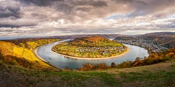 Große Rheinschleife bei Boppard von Katho Menden
