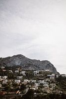 Calp Costa Blanca, view mountain with cottages