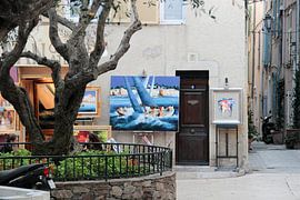 Square in Saint Tropez - South of France