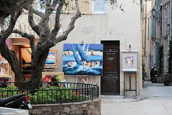 Plein in Saint Tropez - Zuid Frankrijk