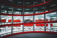 Porsche 911 4S in parking garage