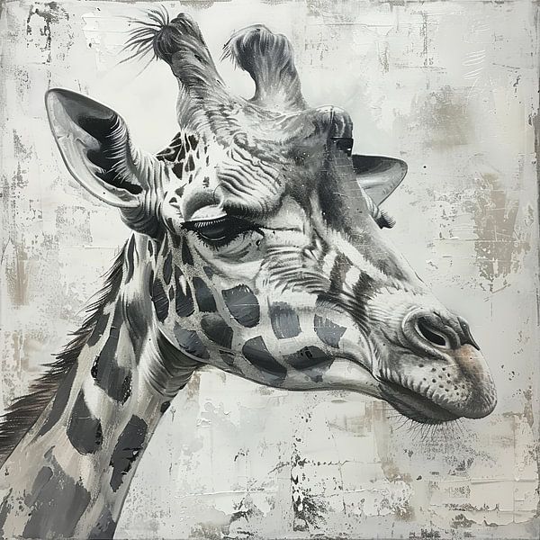 Girafe par Poster Art Shop