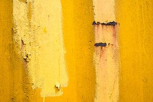 Abstract: oppervlakte gele container van Jack Tummers