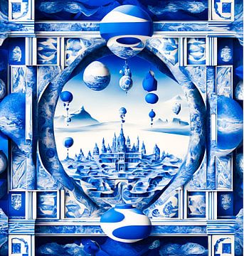 Delft Blauw Meets Dali van Truckpowerr