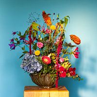 Flowers in a vase