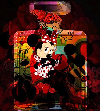 Love potion no. 9 Mickey and Minnie Mouse van Gisela - Art for you