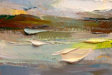 Modern Abstract serie: Olieverf op linnen - 4 van Studio Pieternel