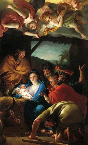Anton Raphael Mengs,The adoration of the shepherds, 1764-1765 by finemasterpiece