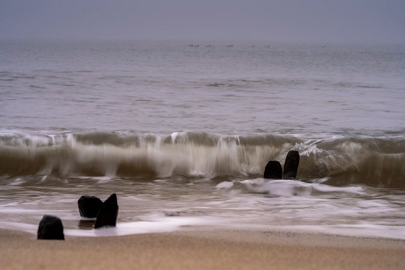 Langzeitbelichtung der Nordsee von Stephan Zaun
