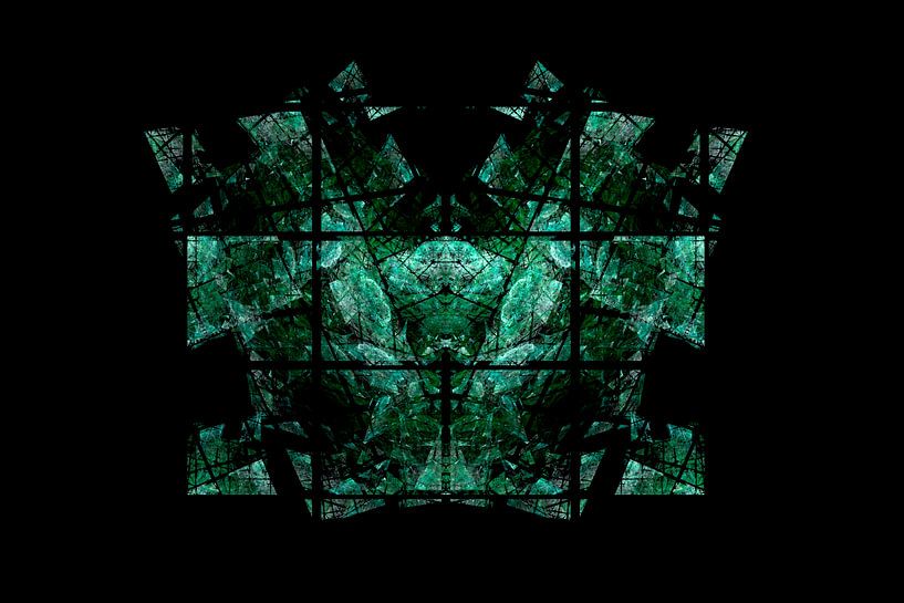 green rectangle by Jack de Jong