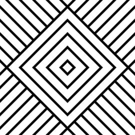 Cut-outs | Overlap | 2x2 | N=05 | L=1:3 | V=01 by Gerhard Haberern
