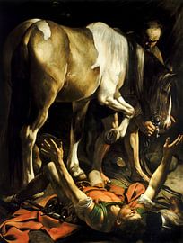 Caravaggio – Die Bekehrung des Heiligen Paulus (um 1601) von Timeless Artworks
