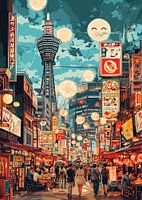 Osaka, Japan.