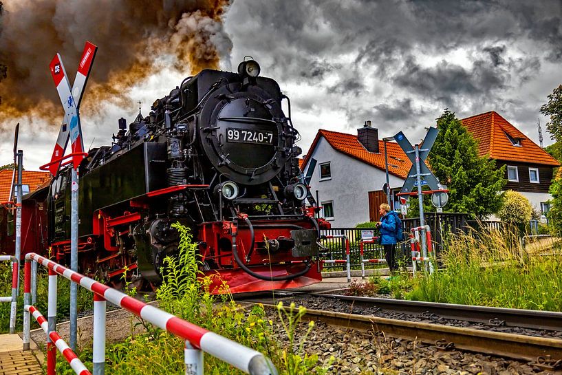 Bergfahrt durch Wernigerode von Holger Felix