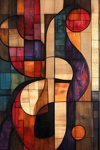 Vibraties in Hout en Kleur