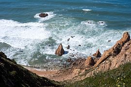 Felsen in der Meeresbrandung von Tessa Manu Photography