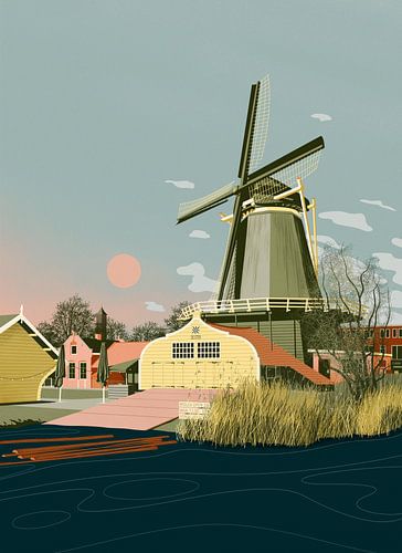 Molen De Ster van Gilmar Pattipeilohy