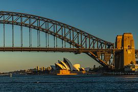 Het Opera House en de Harbour Bridge van Sydney