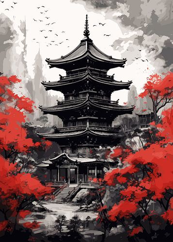 Japanse schilderkunst Ukiyo